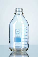 DURAN PRESSURE PLUS laboratory bottle with DIN thread, GL 45