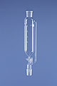 Ampoules de coulée cylindrique graduées rodées Isobare avec clé verre