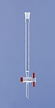 Chromatographic Column with frit , PTFE Stopcock and NS Socket