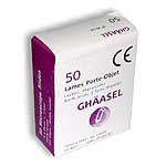 Microscope slides GHÄASEL ISO 8037 76x26 with waterproof treatment