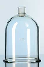 DURAN® bell jar with aperture in neck