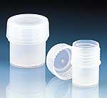 PFA Sample jars with screw cap