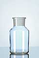 Reagent bottle, wide neck from SODA-LIME GLASS neck with standard ground joint