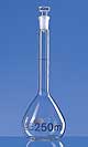 Volumetric flasks, BLAUBRAND® with stopper, class A, conformity certified